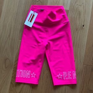 PE Nation Pink Swish Bike Shorts